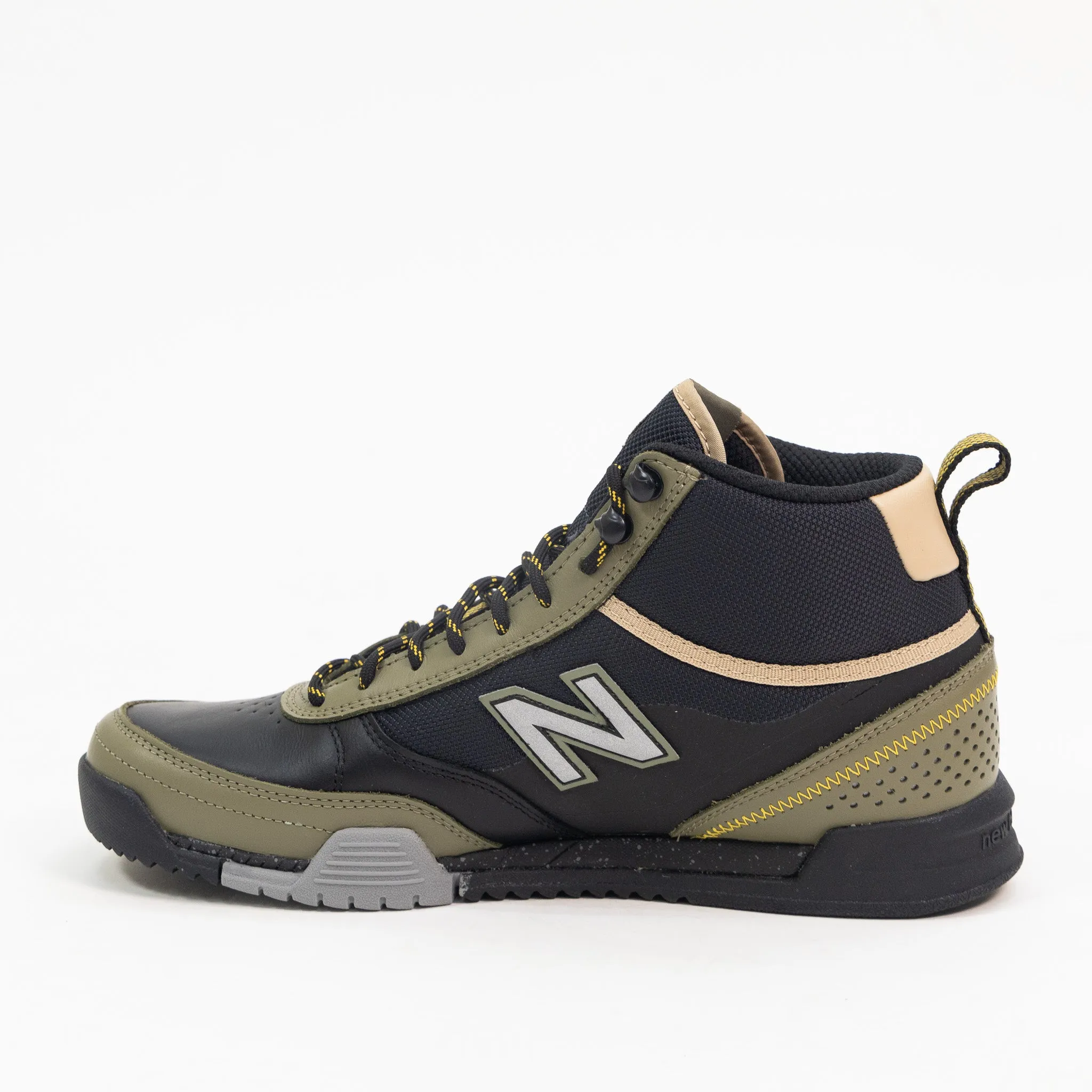 New Balance Numeric 440 High Trail - Black with Olive New Balance Lightweight Sneakers