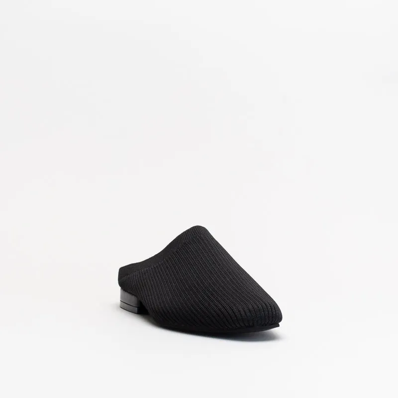 Flat Shoes Crystals Unreal Women Knit Slip On Mule _ 148294