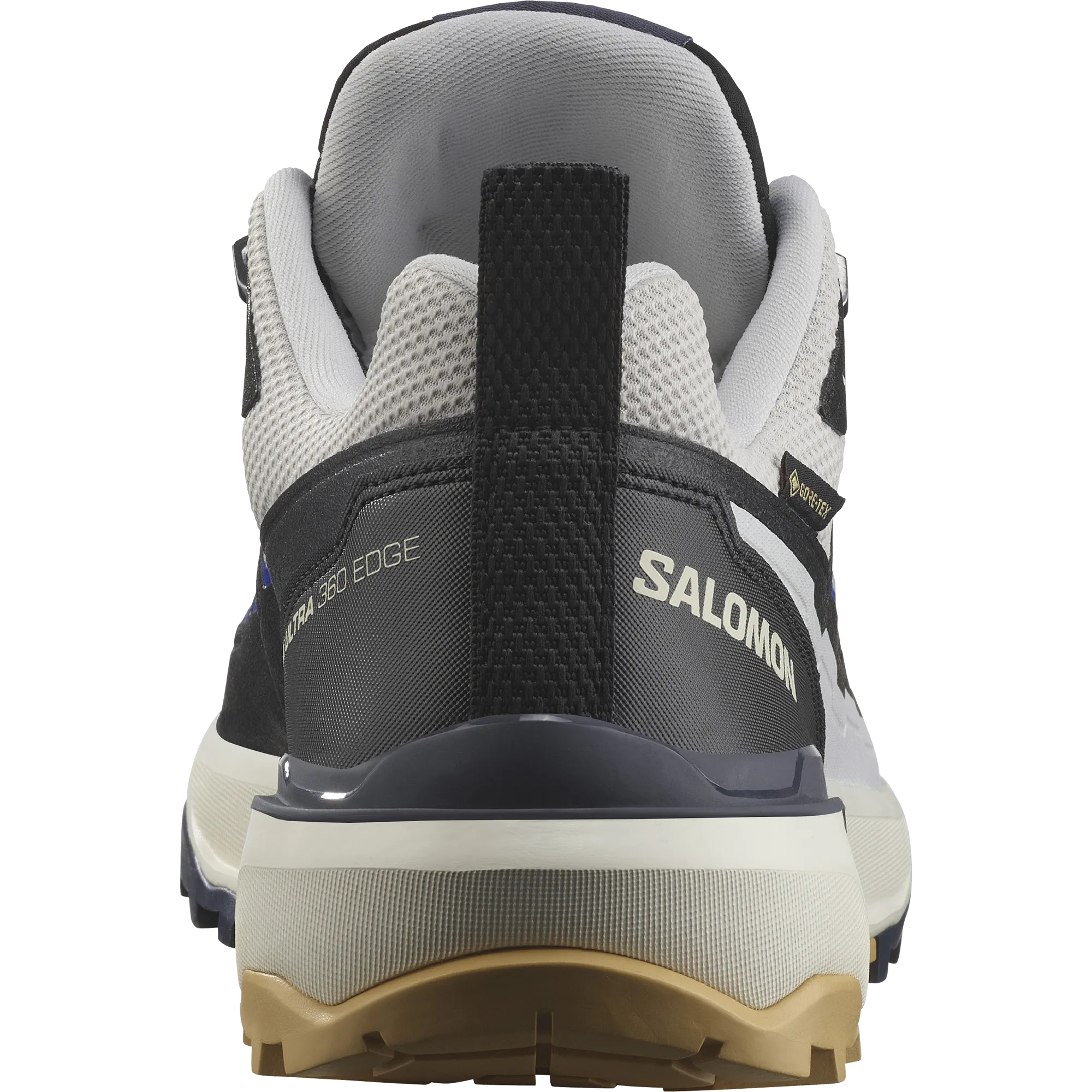 X ULTRA 360 EDGE GTX Men Hiking Shoes Gray Violet / Black / Surf The Web Hiking Shoes Waterproof Low