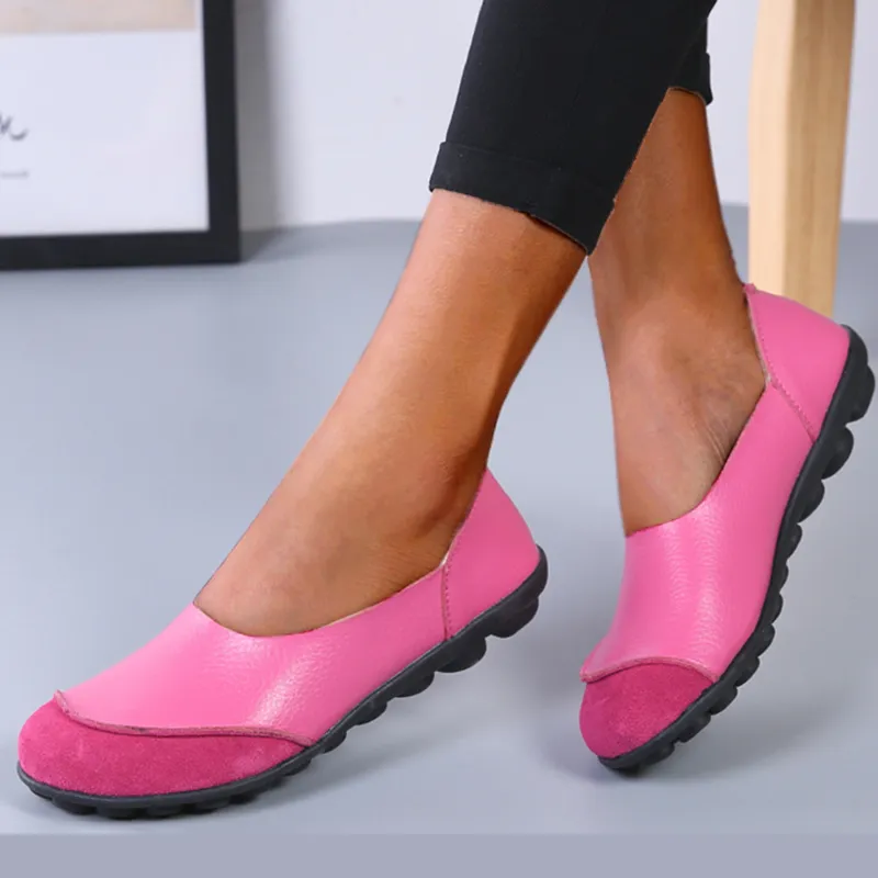 Vanccy Casual Flat Bottom Comfortable Women Shoes Best All Day Shoes For Flat Feet