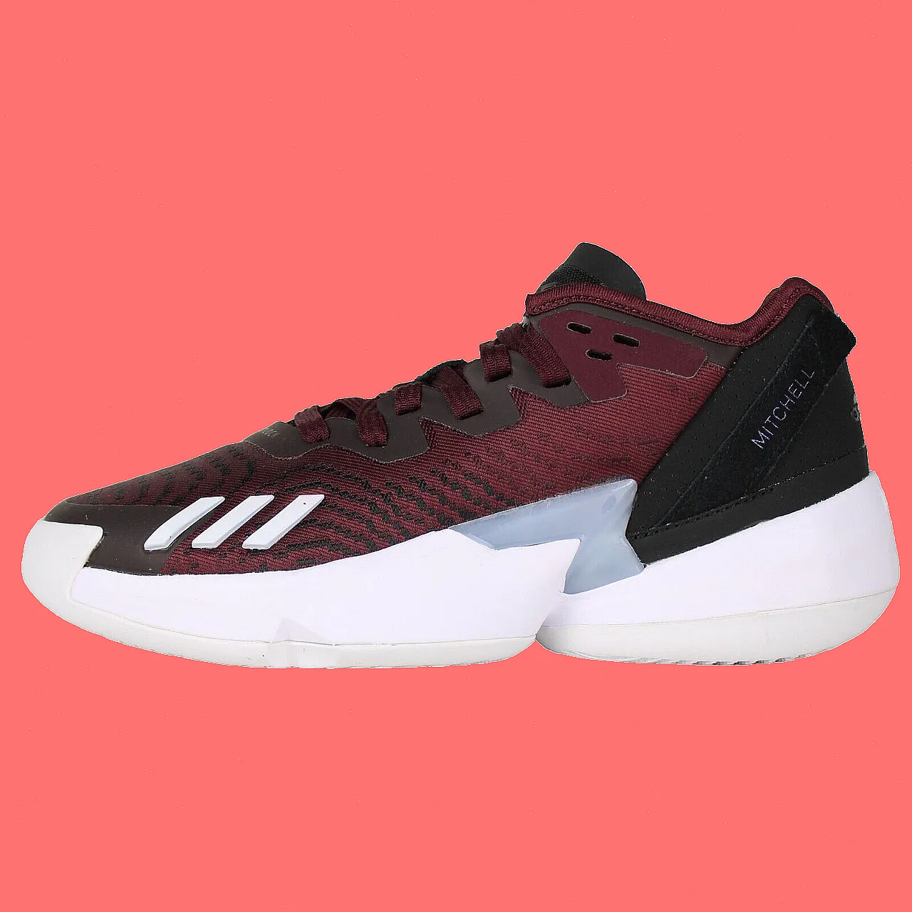 Men's adidas D.O.N. Issue 4 Basketball Shoes Sneakers Red Wine HQ6222 Size 19 XL Adidas Golf Shoes Tech Response