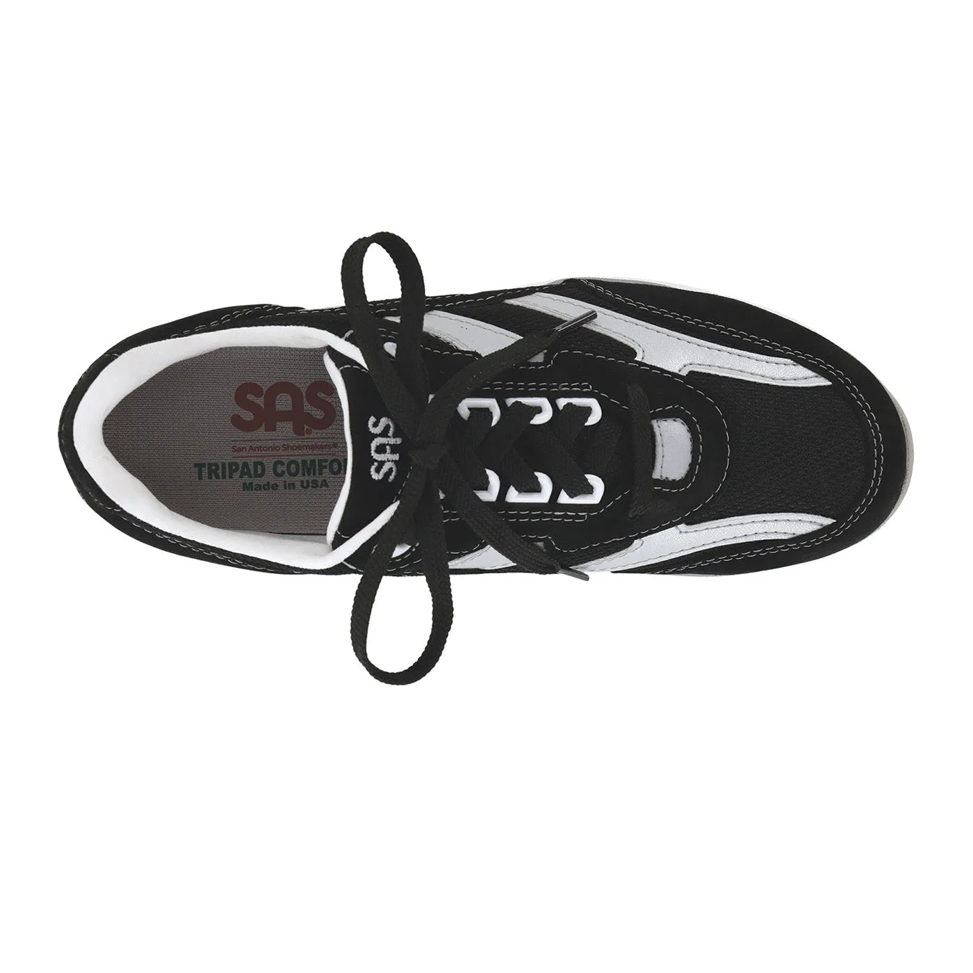 Trail Shoes Gore Tex Women's Tour Mesh Lace Up Sneaker Black Silver