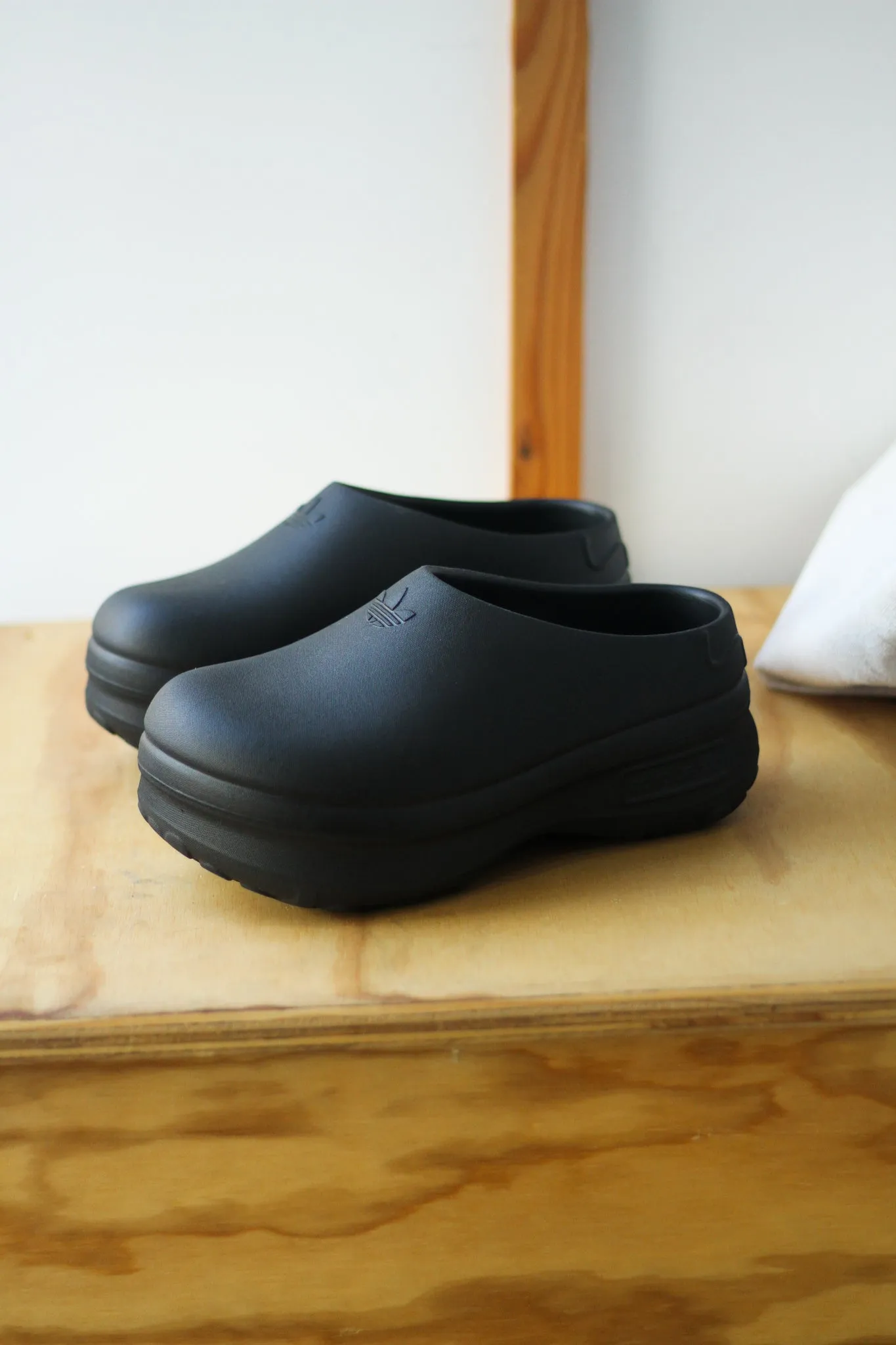 Adidas Plain Shoes W STAN SMITH MULE "BLACK"