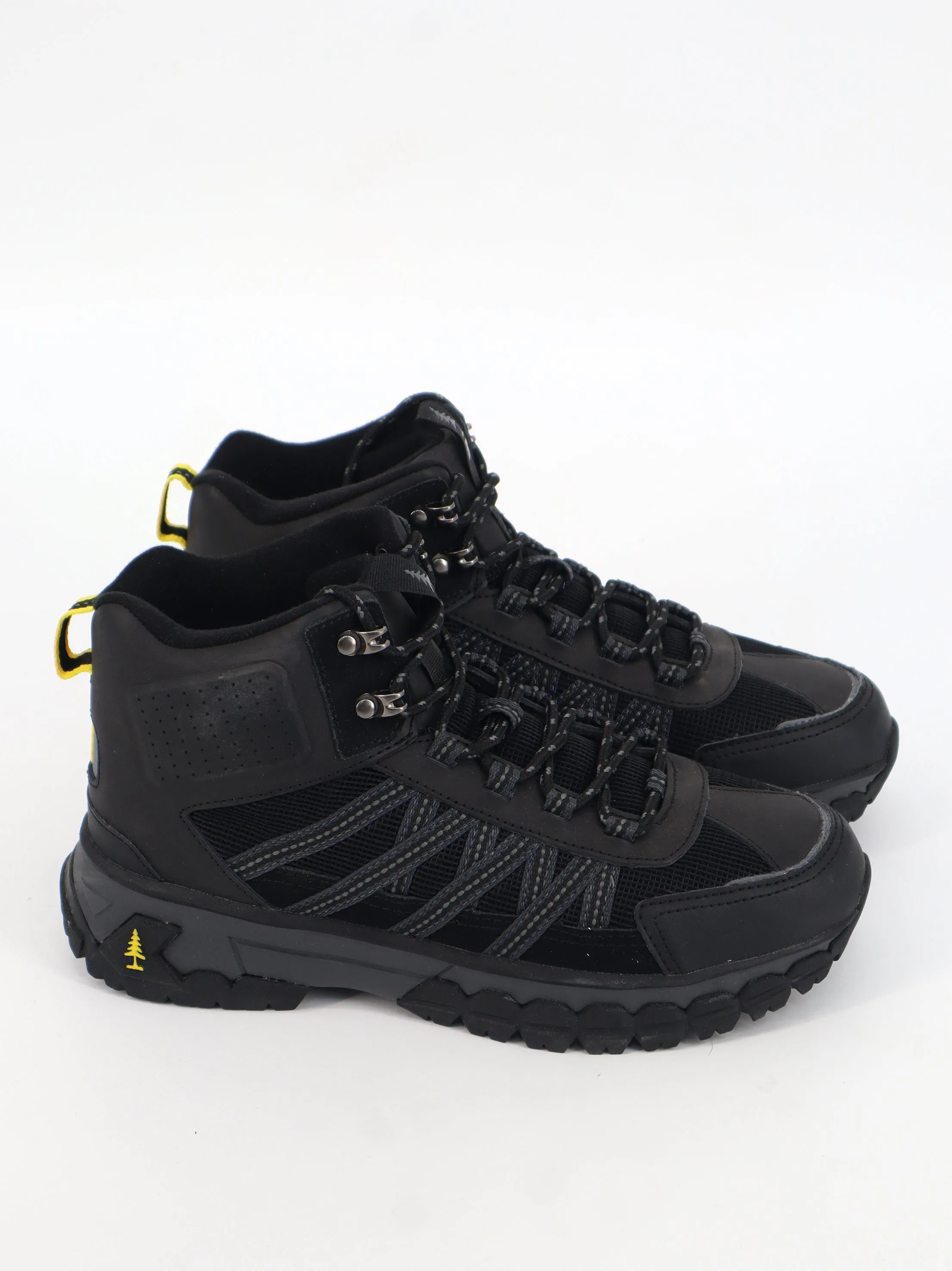 Men's Textured Hiking Shoes,Black Office Shoes Casual