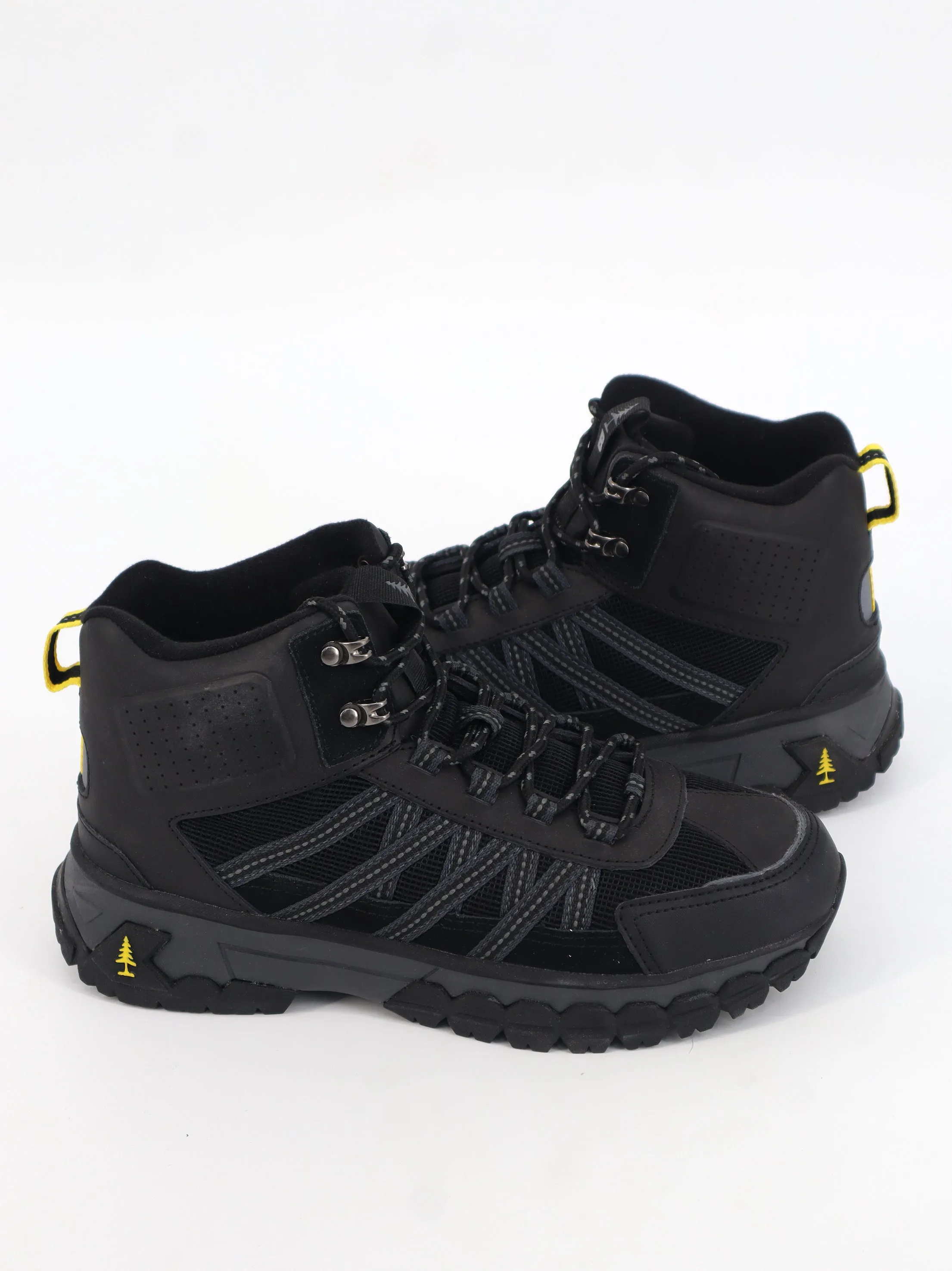 Men's Textured Hiking Shoes,Black Mens Shoes Casual