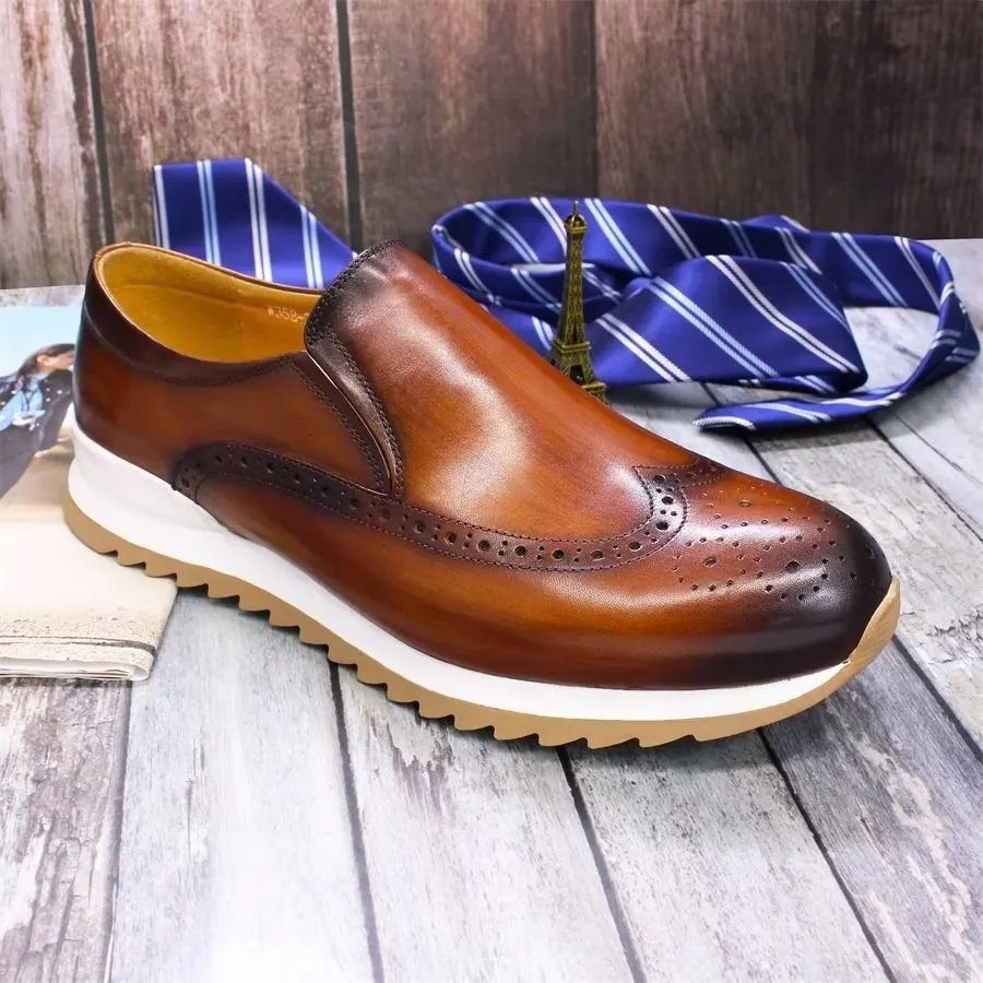 Veltique Luxalon Office Loafers Romeo Slip-on Casual Shoes