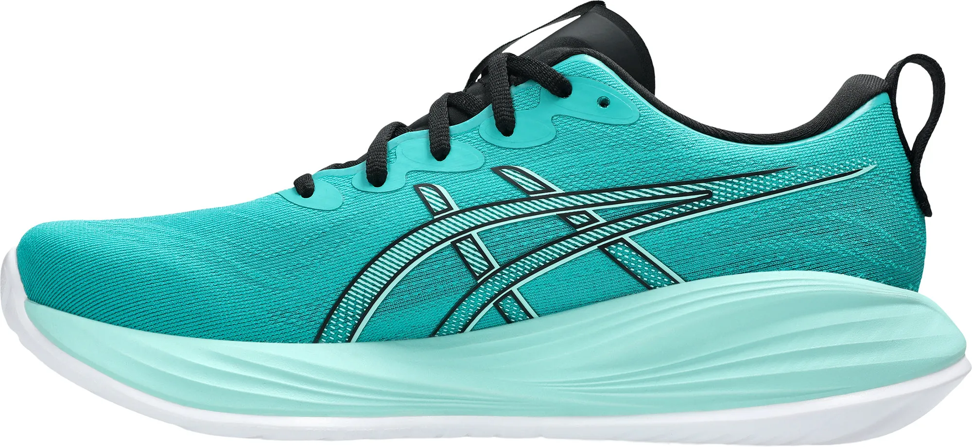 Asics Gel Cumulus 27 Mens Running Shoes - Green Asics Running Shoes 2e Width