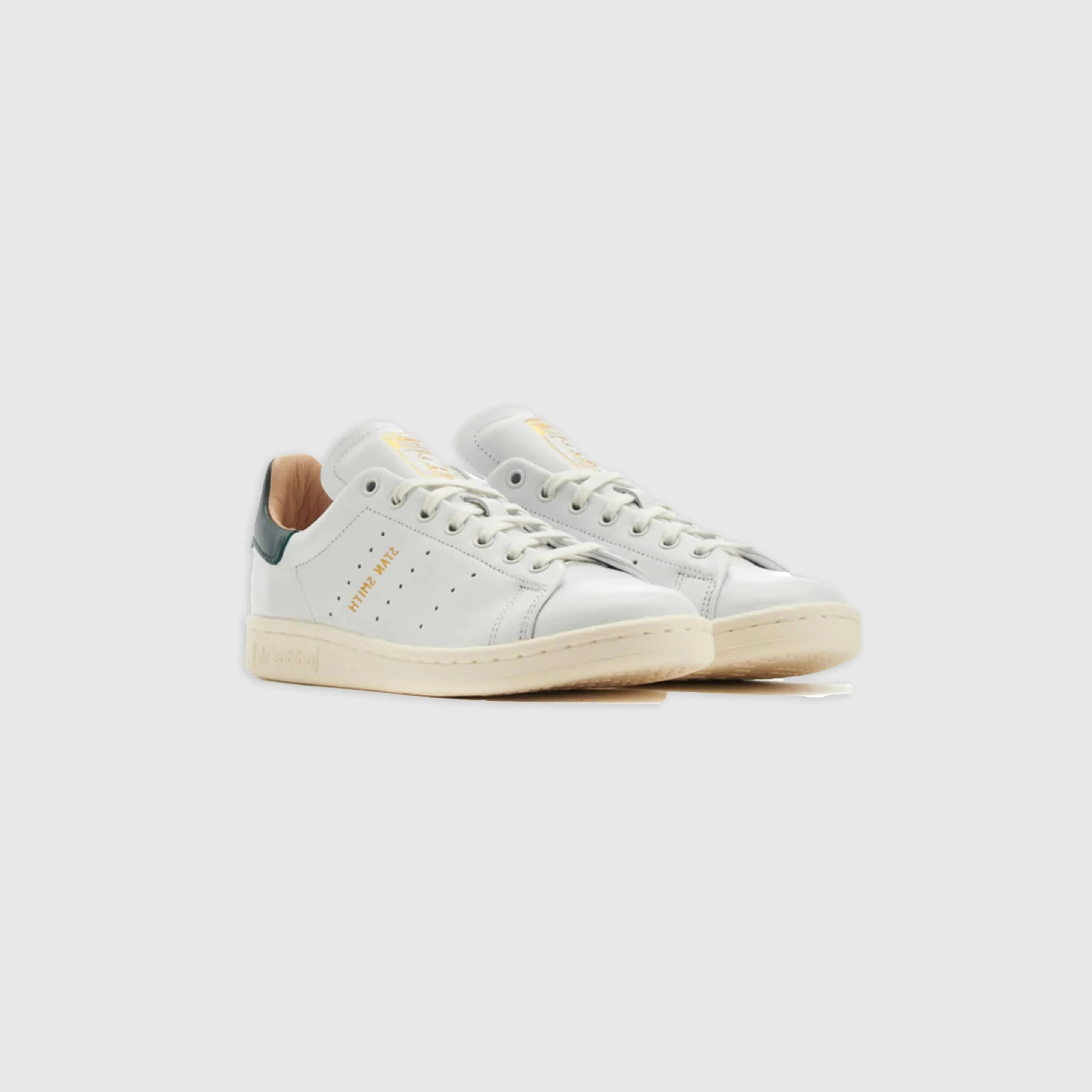 Adidas Bones Shoes Adidas Stan Smith Lux - Crystal White / Off White / Shadow Green