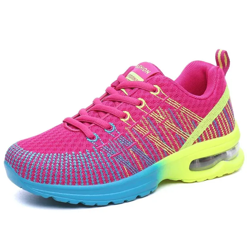 Women Shoes Running Shoes For Women Outdoor Elastic Jogging Sneakers Air Cushion Sports Shoes Tennis Sand Running Shoes