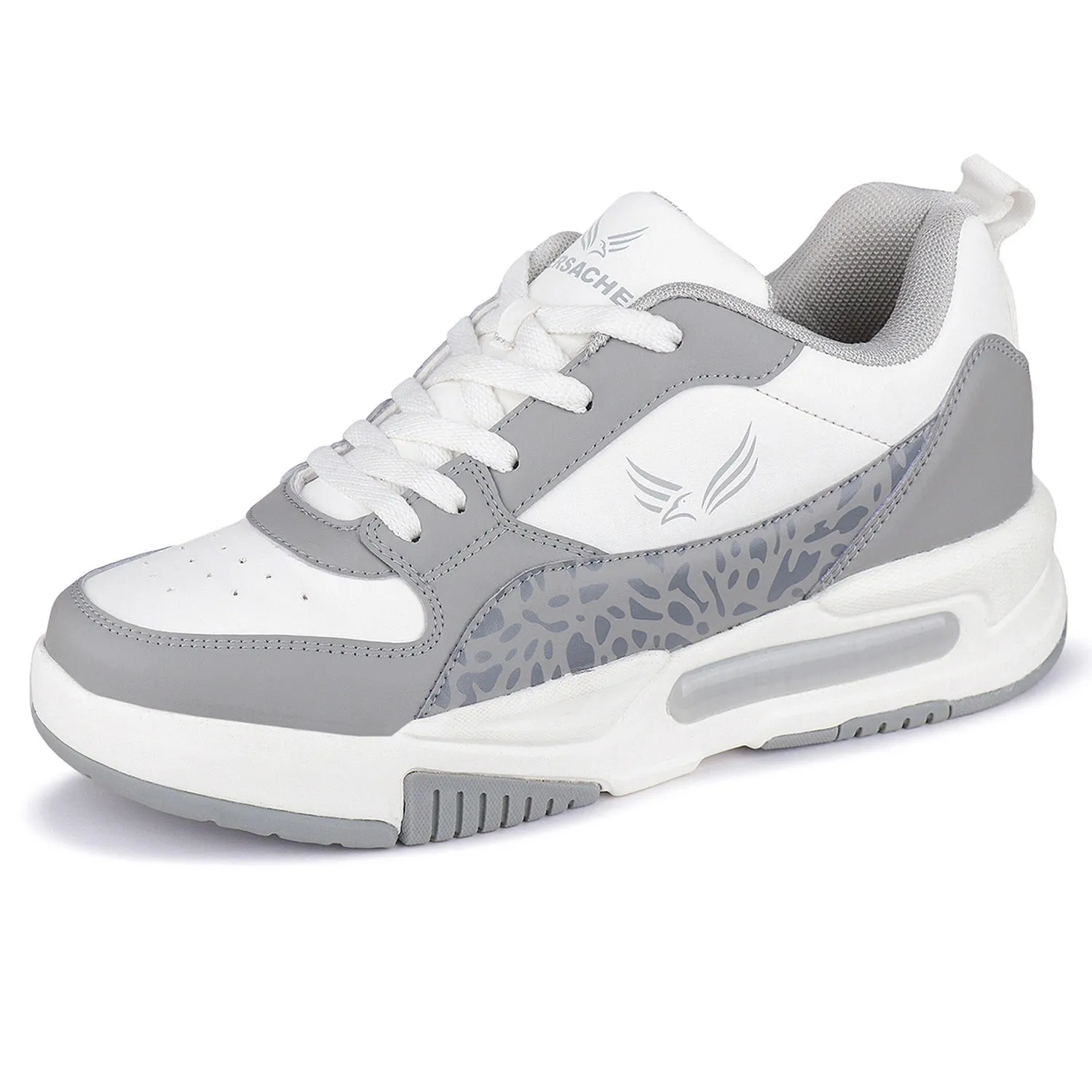 Bersache Premium Sports ,Gym, Trending Stylish Running Shoes For Men (9142-Grey) Ocun Climbing Shoes