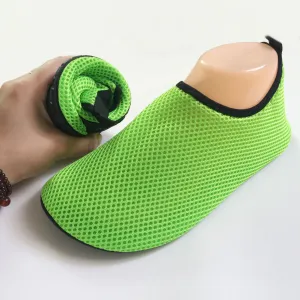 Kiwi Sandals Water Sports Mesh Sandals for Woman Men Flat Wade Shoes Beach Swimming Shoes Summer Breathable Swim Slip Surf Shoes M-3XL