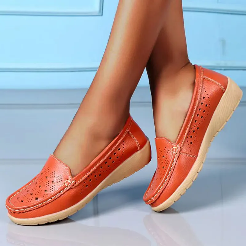 Best Casual Slip On Shoes Belifi Casual Hollowed Out Women Shoes