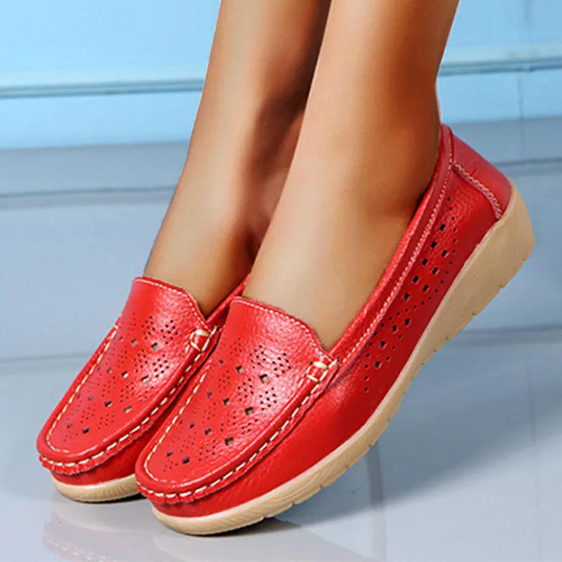 Belifi Casual Hollowed Out Women Shoes Golf Shoes