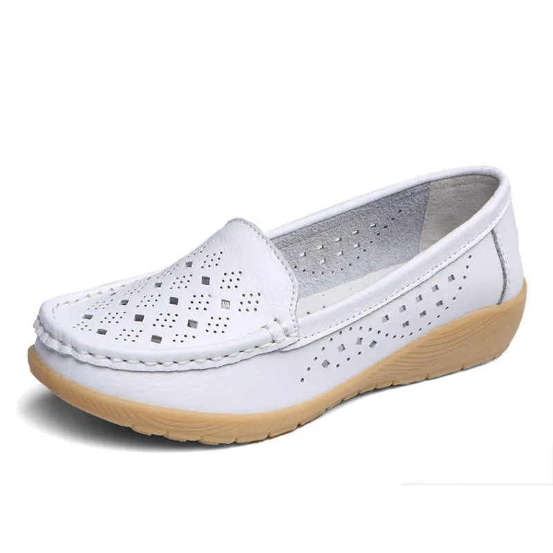 Smart Casual Barefoot Shoes Belifi Casual Hollowed Out Women Shoes