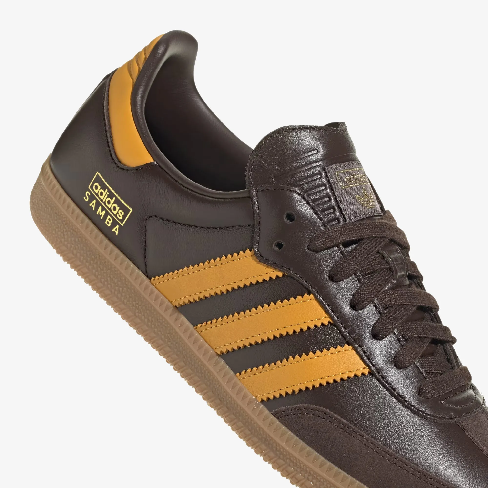 Adidas Originals | SAMBA OG  { DARK BROWN/PRELOVED YELLOW F23/GUM Adidas Runfalcon 4 Running Shoe