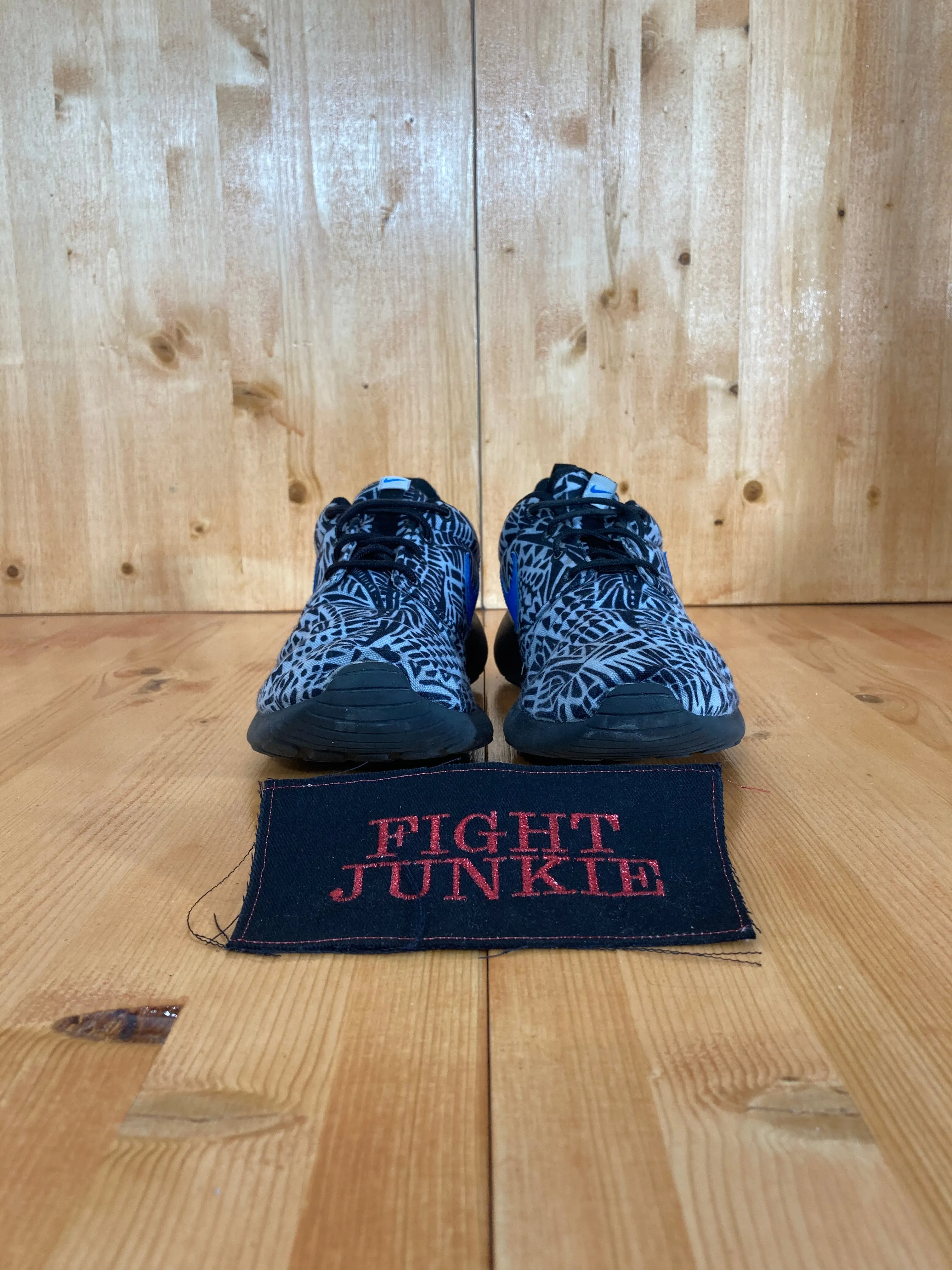 Asics Nyc Marathon Shoes NIKE ROSHE RUN PRINT Youth Size 7 Shoes Sneakers 677782-005