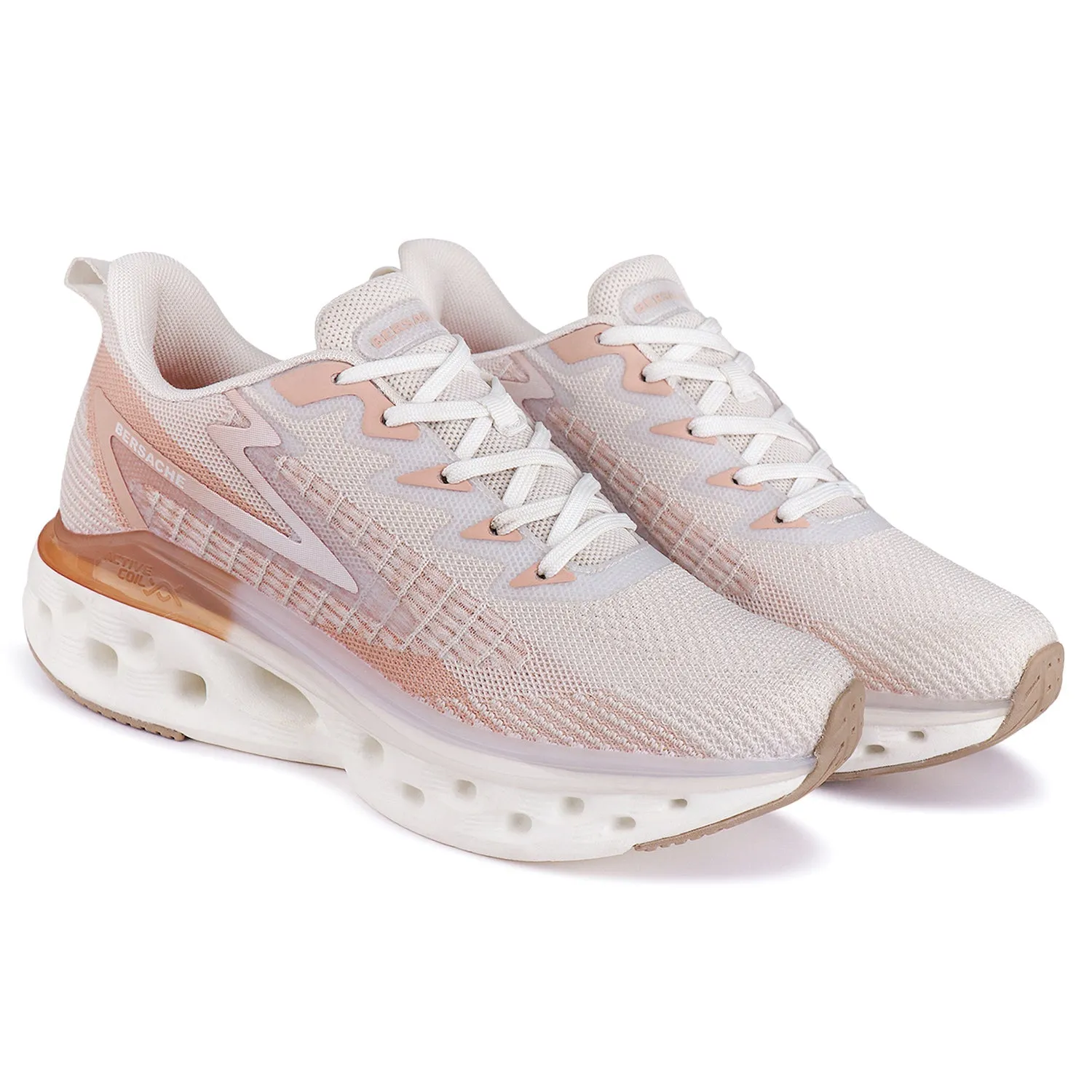 Bersache Premium Sports ,Gym, Trending Stylish Running Shoes For Men (9153-Brown) Marks Hiking Shoes