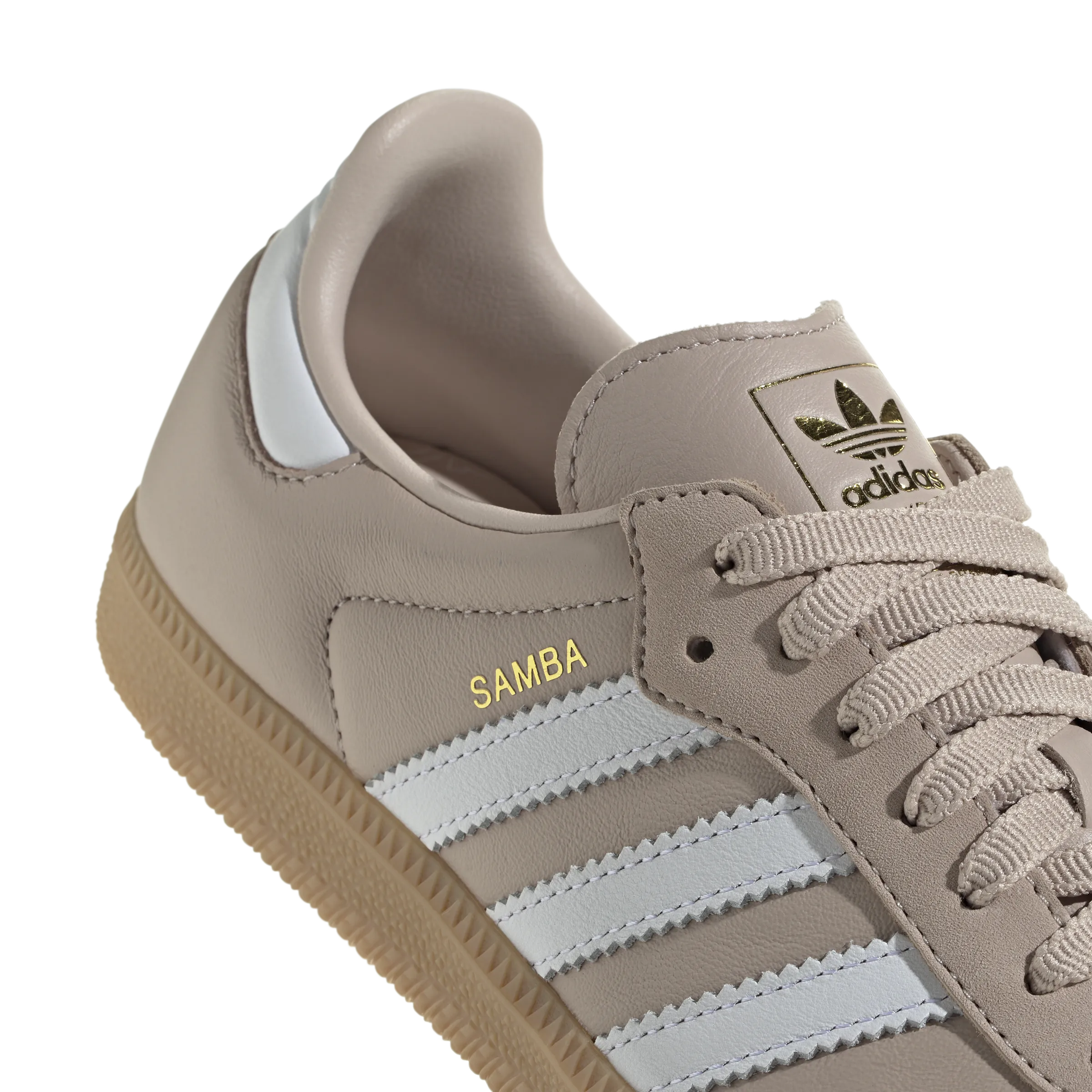 Wmns Samba OG 'Wonder Taupe' All Adidas Running Shoes