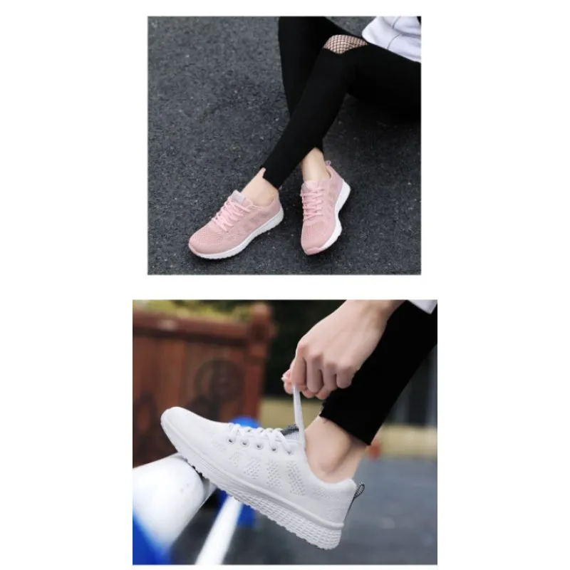 Originals Ozmillen Casual Women Casual Lace-Up Mesh Shoes