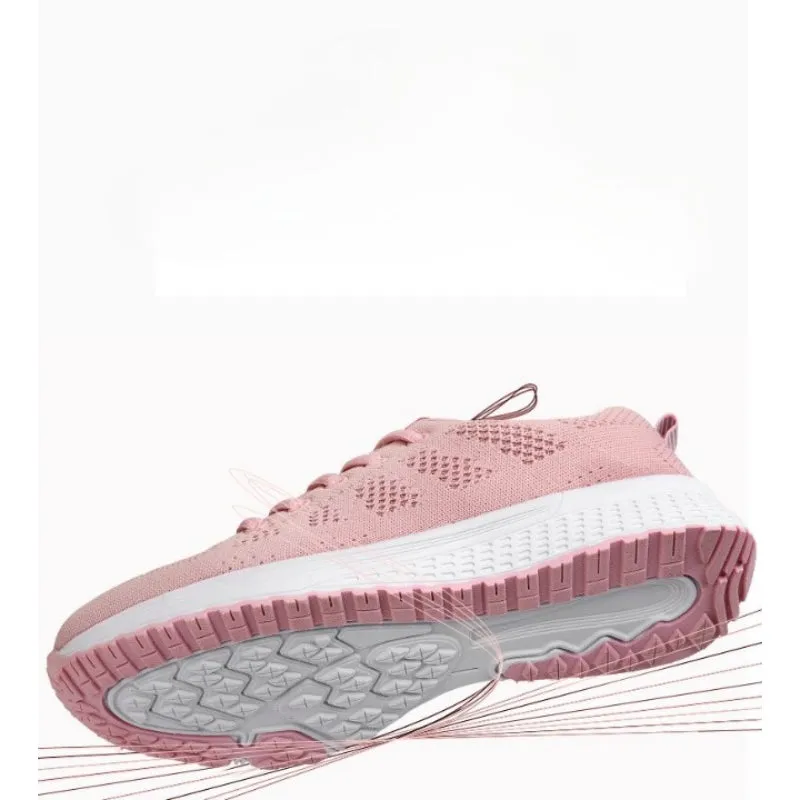 Women Casual Lace-Up Mesh Shoes Casual Shoes Young Adults