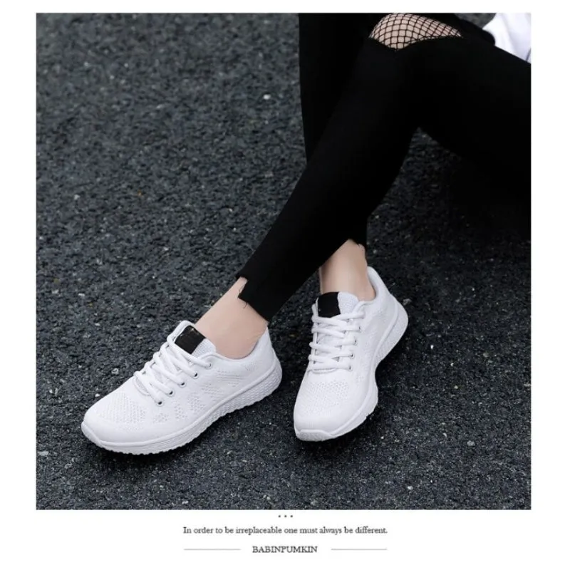 Women Casual Lace-Up Mesh Shoes Shoes Casual Outfits