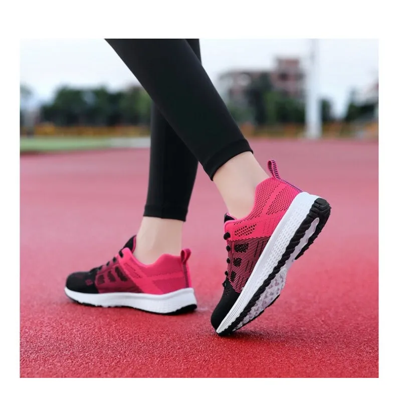 Women Casual Lace-Up Mesh Shoes Casual Shoes On Sale