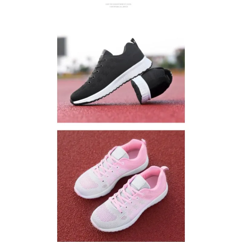 Women Casual Lace-Up Mesh Shoes Casual Shoes Manufacturers