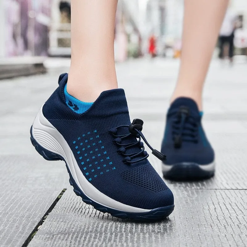 Women Casual Shoes Walking Summer Sneakers Mid Ankle Casual Shoes