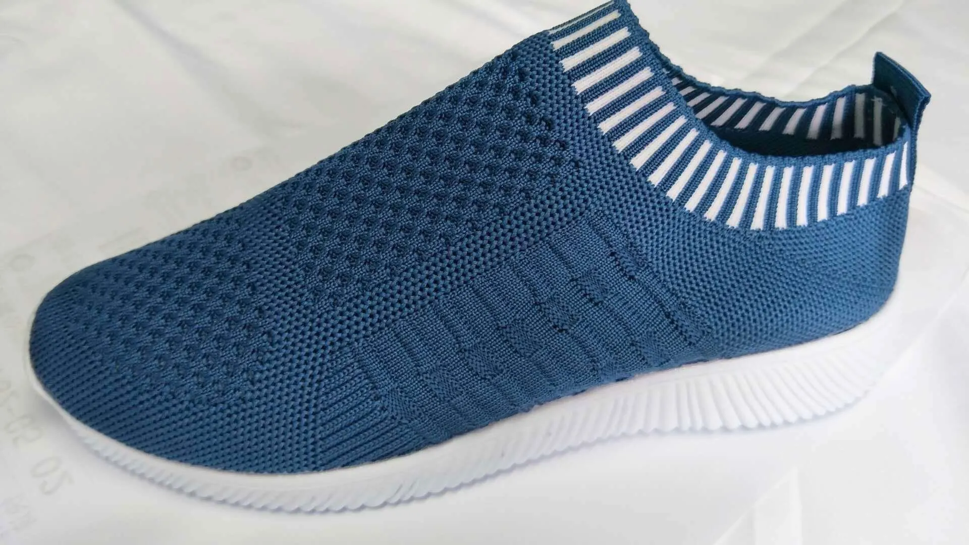 Women Comfortable Breathable Mesh Flats Socks Shoes Flat Shoes Photos