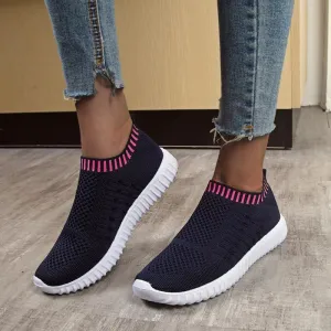 Women Comfortable Breathable Mesh Flats Socks Shoes Shoes Price