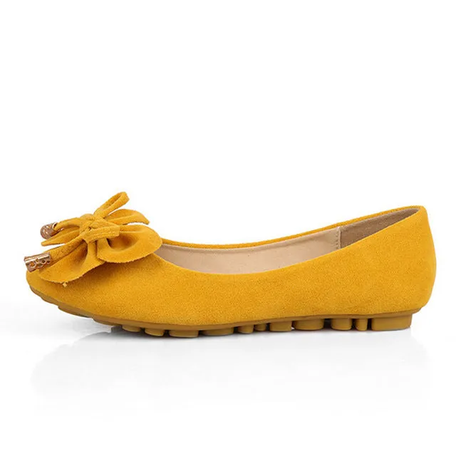 Flat Shoe Holder Women Flats Summer Bowtie Ballet Flat Shoes