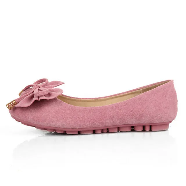 Flat Shoes 2018 Women Flats Summer Bowtie Ballet Flat Shoes
