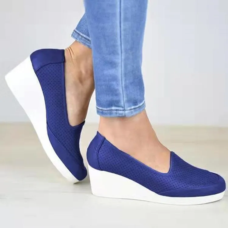 Women's Flat-heel Hollow Single Shoes Women Flat Shoes With A Strap Across The Ankle Codycross