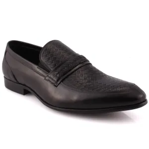 Cozy Flat Shoes Men HUDSON Textured Penny Loafers