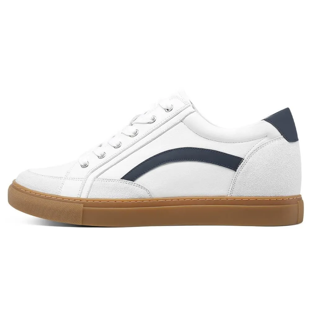 7 CM / 2.76 Inches CMR CHAMARIPA Elevator Shoes - Boost Your Stature with Height Increasing Shoes for Men Toddler Reebok Bb Stretch Lace Casual Shoes