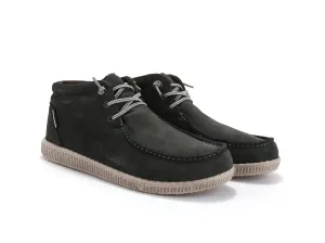 WP150 Forest Green Suede Easy-On Mid-Top Boots for Women Sb Shoes