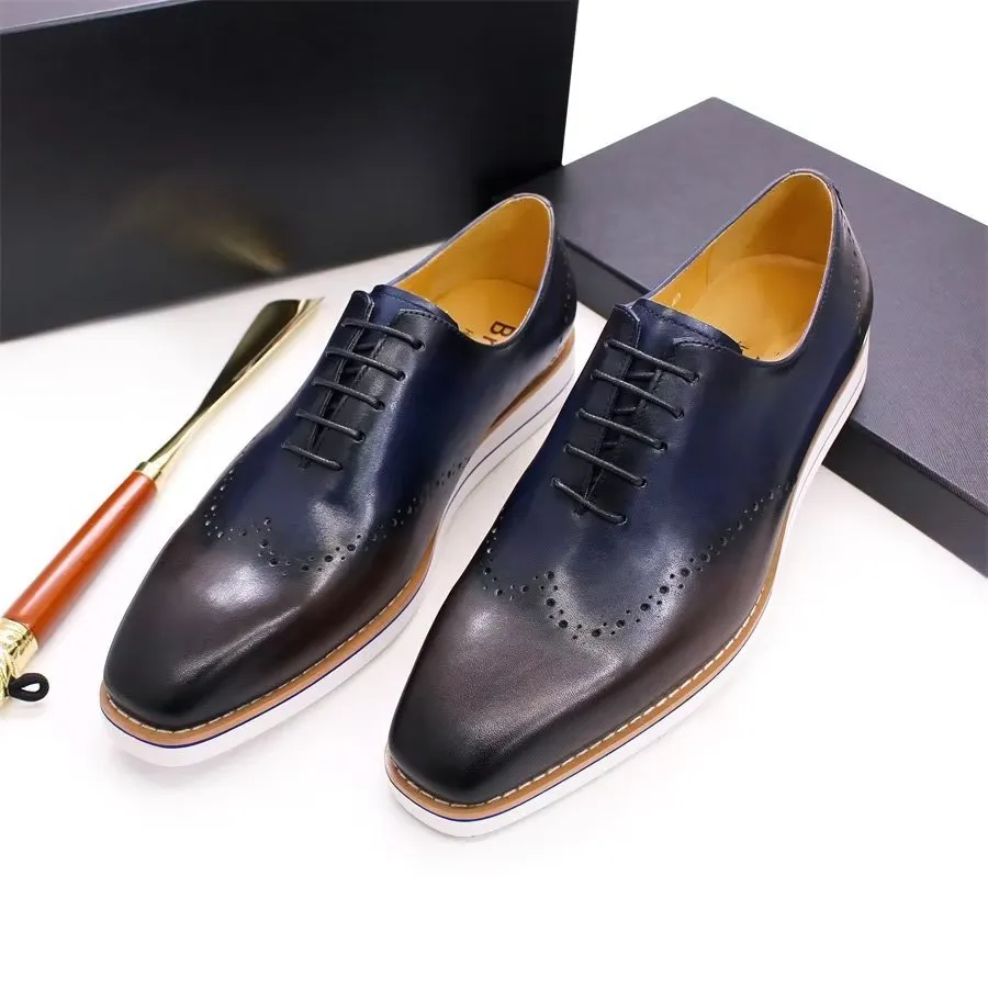 Opulessa Office Tie Shoes Fall Business Casual Shoes