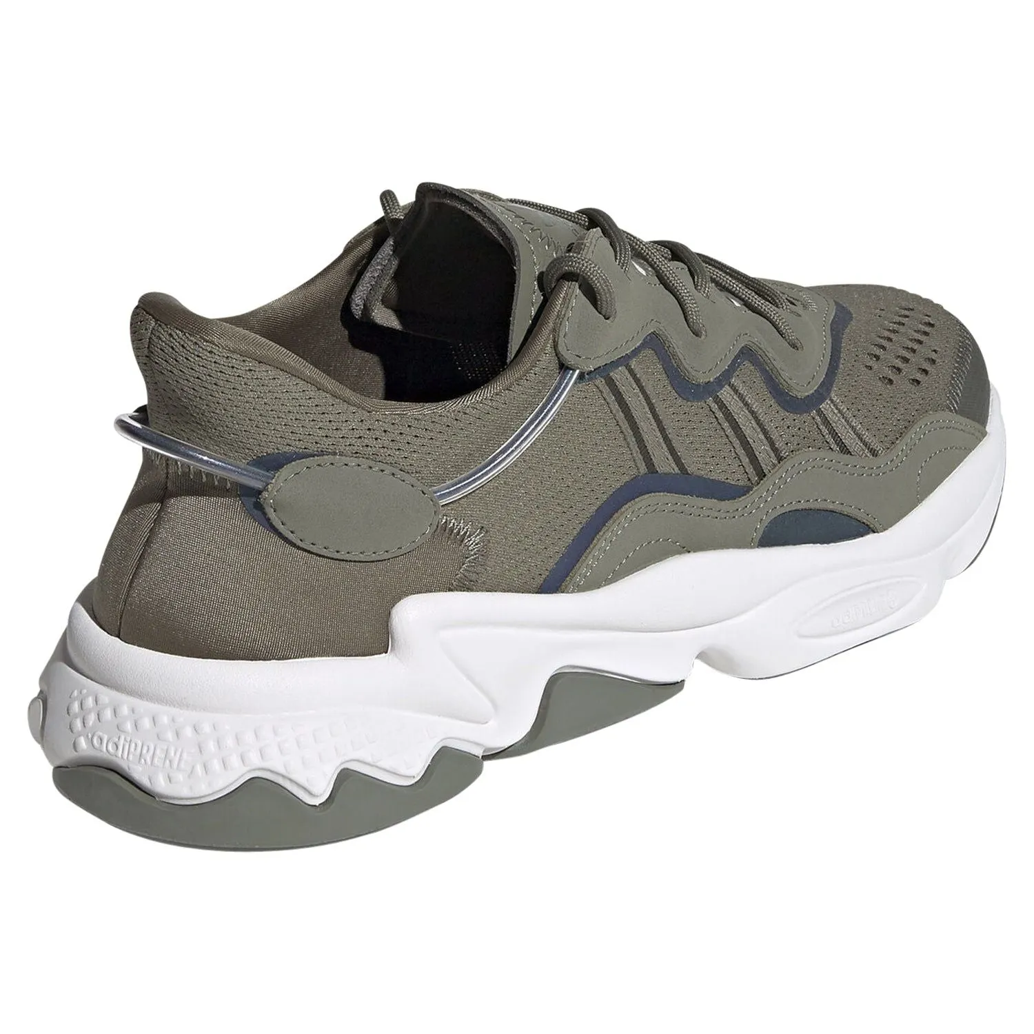 Adidas Grey Shoes adidas Originals Ozweego Trainers - Legacy Green