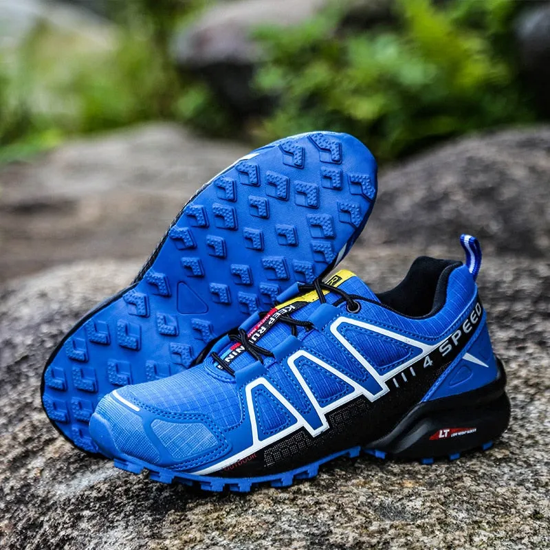 Yeknu Men's Mesh Breathable Running Shoes Fashion Men Outdoor Sports Athletic Walking Sneakers Hiking shoes For Men Large Size 39-47 Hiking Shoes Cyber Monday