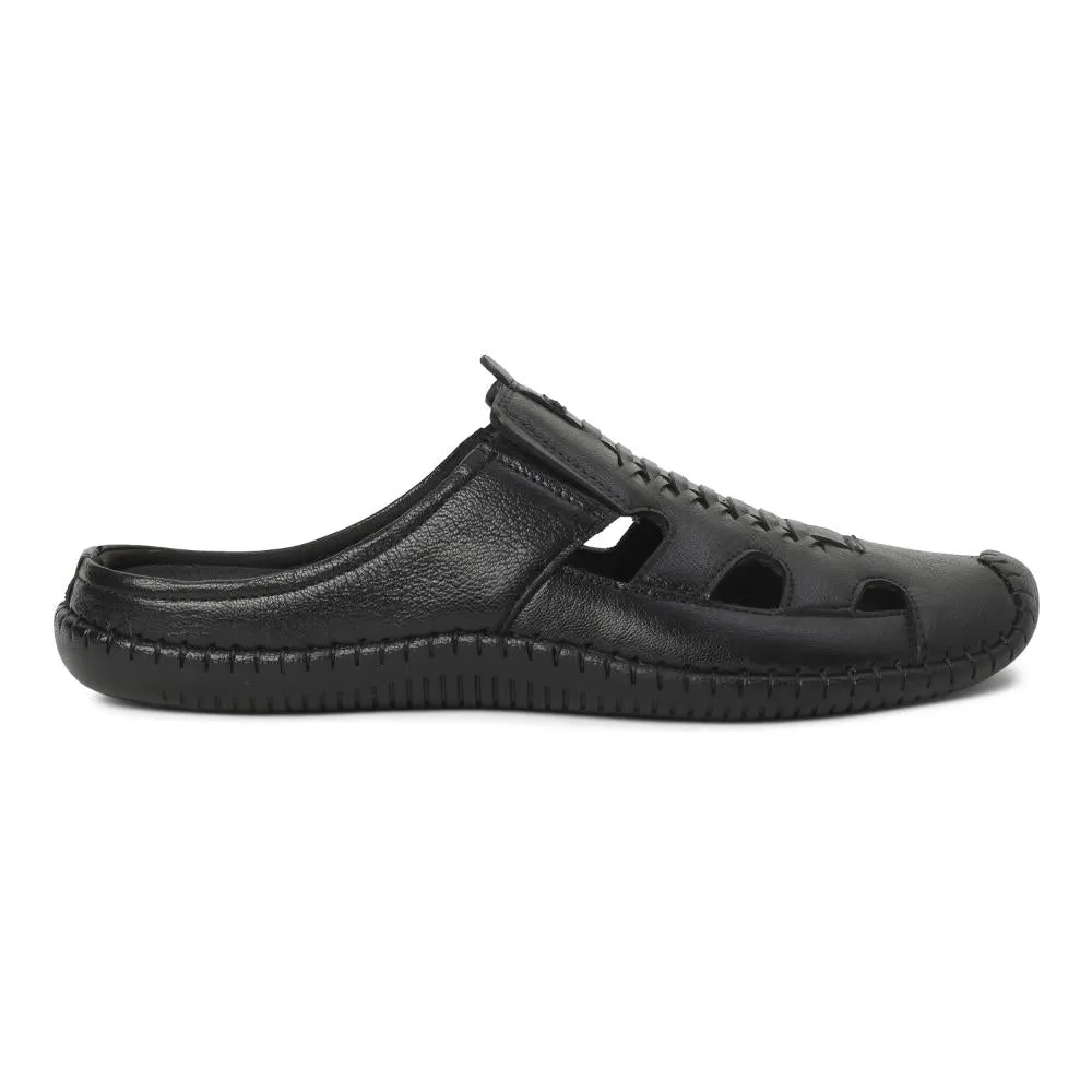 Healers By Liberty OSL-57 Casual Sandal For Mens (Black) Chinese Sandals