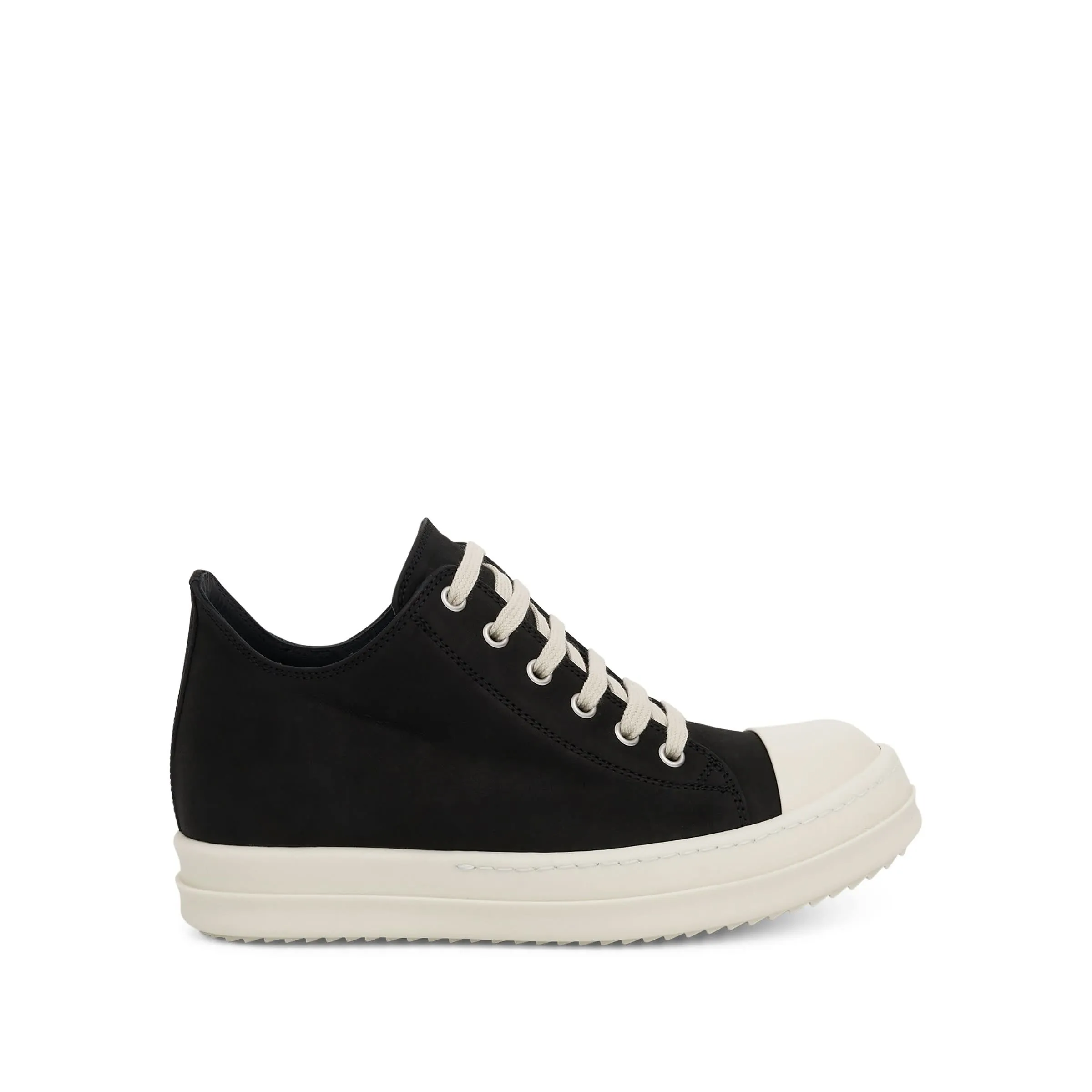 Low Greywolf Leather Sneakers in Black/Milk Free People Sneakers